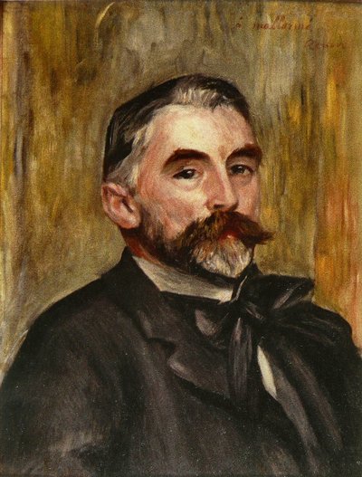 Stéphane Mallarmé by Pierre Auguste Renoir